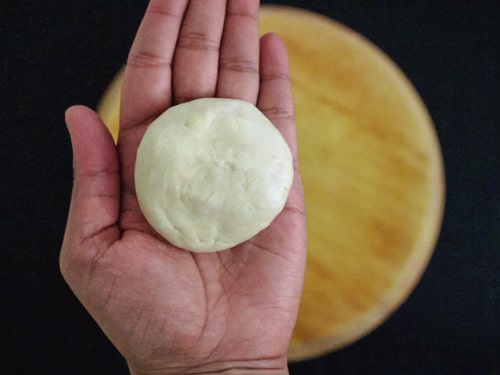single dough ball