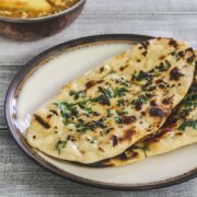 Homemade Garlic Naan Recipe {Indian Bread}