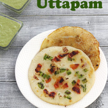 Rava uttapam recipe (Sooji uttapam) How to make instant rava uttapam