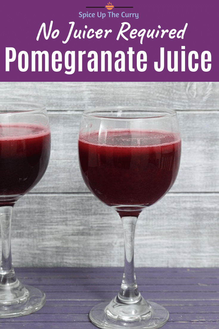 pomegranate juice recipe