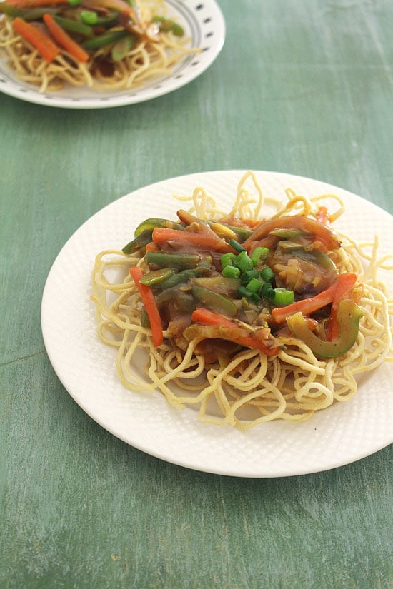 How to make veg american chop suey