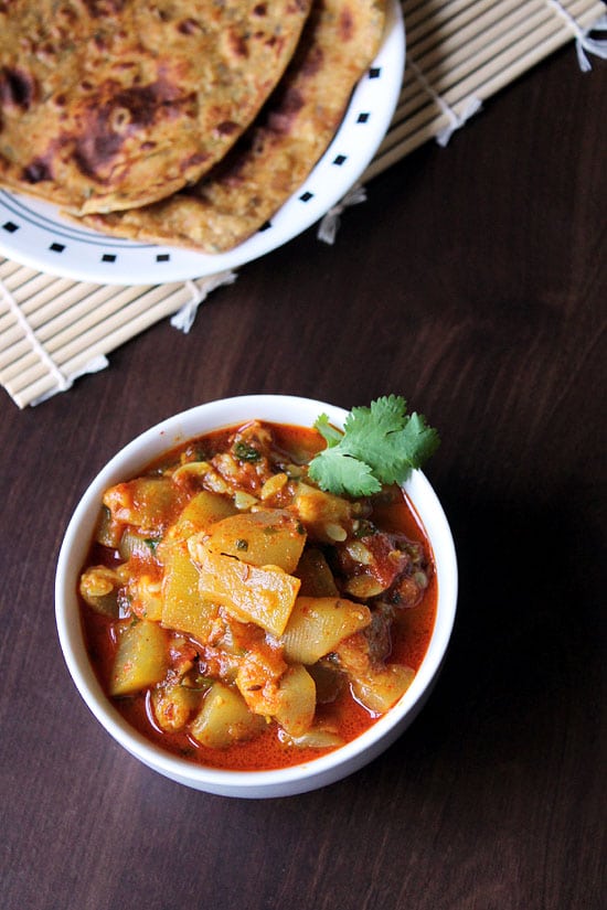 How to make lauki tamatar ki sabzi recipe