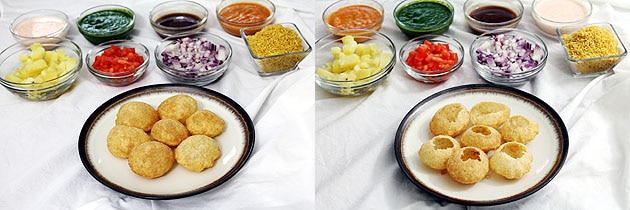 Dahi Batata Puri Recipe (How to make Dahi Batata Puri Chaat Recipe), Dahi Puri