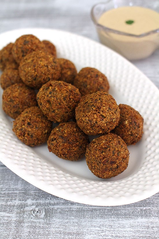 Falafel Recipe (Fried and Baked falafel recipe) How to make Falafel recipe