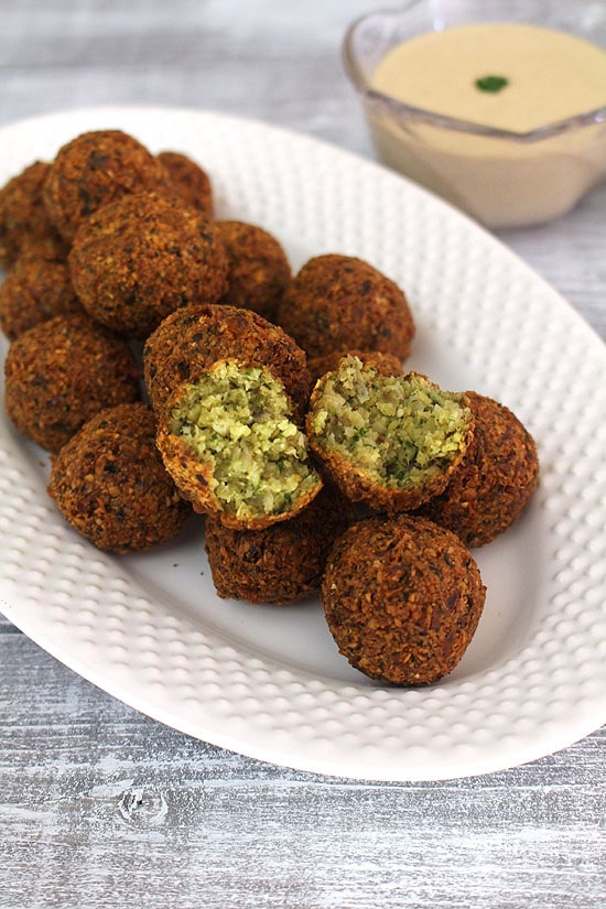 Falafel Recipe (Fried and Baked falafel recipe) How to make Falafel recipe