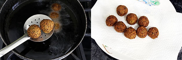 Falafel Recipe (Fried and Baked falafel recipe) How to make Falafel recipe