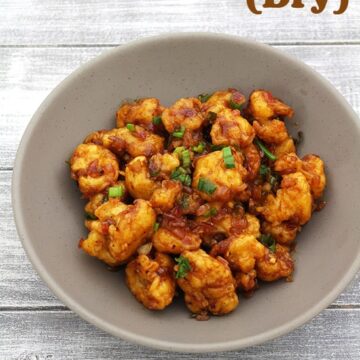 Gobi Manchurian Recipe (How to make Gobi Manchurian Dry Recipe)