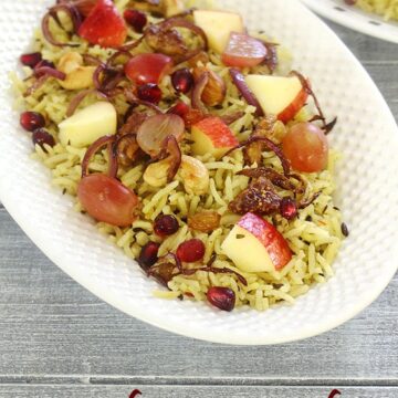 Kashmiri Pulao Recipe (How to make Kashmiri Pulao Recipe)