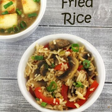 Mushroom Fried Rice Recipe (How to make Mushroom Fried Rice Recipe)