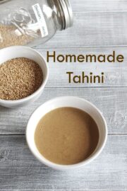 Tahini Recipe (How to make Tahini Paste), Homemade tahini paste recipe