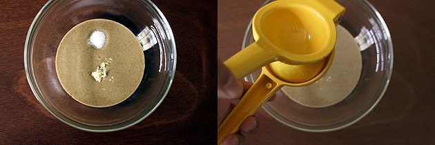 Tahini sauce recipe (How to make tahini sauce recipe with garlic and lemon)