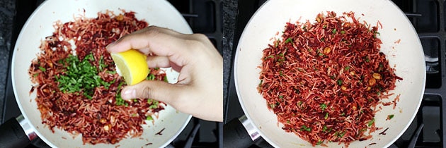 Beetroot Rice Recipe (How to make beetroot rice recipe), Beet Rice