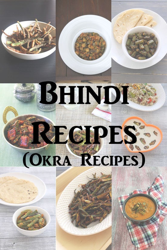 Bhindi recipes (15 Easy Indian Bhindi Recipes) Okra Recipes