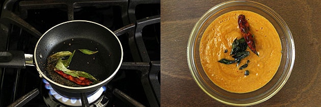 Tomato Chutney Recipe (South Indian Tomato Chutney for Dosa, Idli)