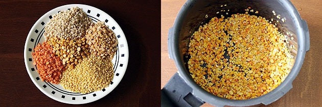 Panchmel Dal Recipe (Rajasthani Panchratna Dal Recipe)