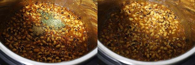 Instant Pot Black Eyed Peas Curry Recipe (Lobia Masala)