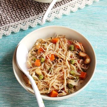 Semiya Upma Recipe (How to make Vermicelli Upma Recipe)