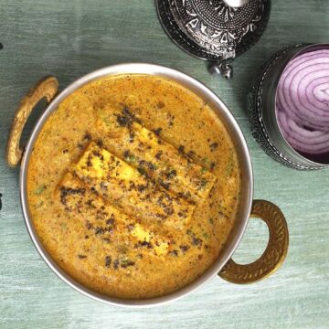 Achari Paneer Recipe (Achari Paneer Masala Gravy with Pickling Spices)