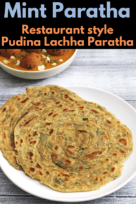 Pudina Paratha Recipe (Restaurant style Mint Paratha Recipe)
