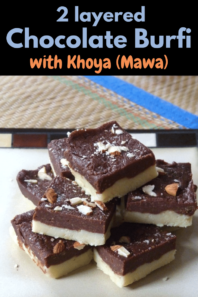 Chocolate burfi recipe (How to make chocolate burfi recipe)