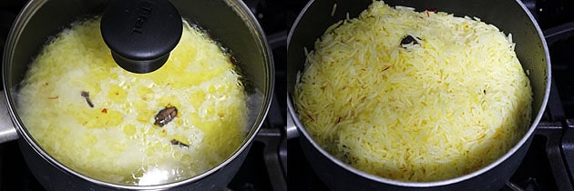 Meethe Chawal Recipe (Zarda Rice or Pulao) Yellow Sweet Rice