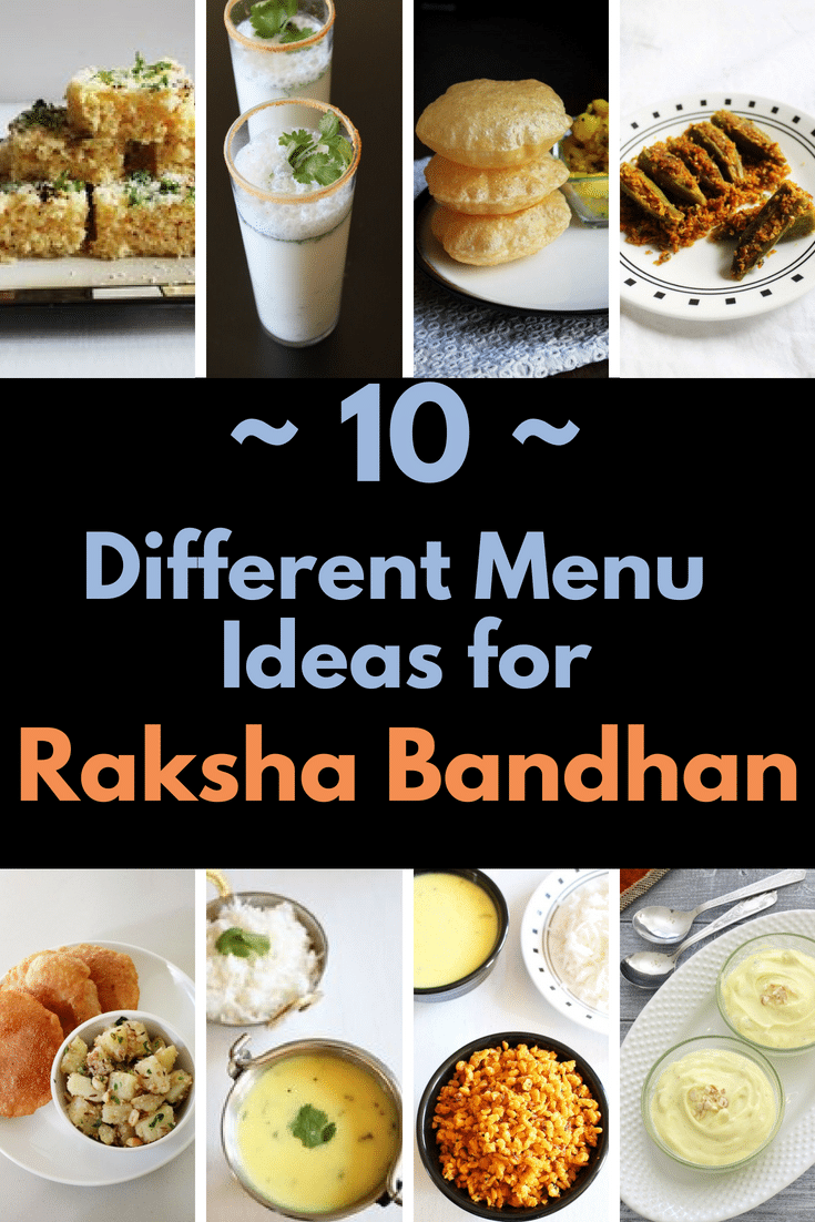 Raksha Bandhan Menu Recipes (Lunch/Dinner Ideas)