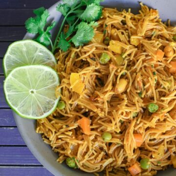 Instant Pot Vermicelli Pulao Recipe (Masala Sevai recipe)