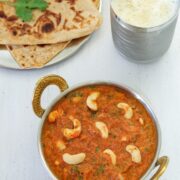 RESTAURANT STYLE KAJU CURRY (KAJU BUTTER MASALA)