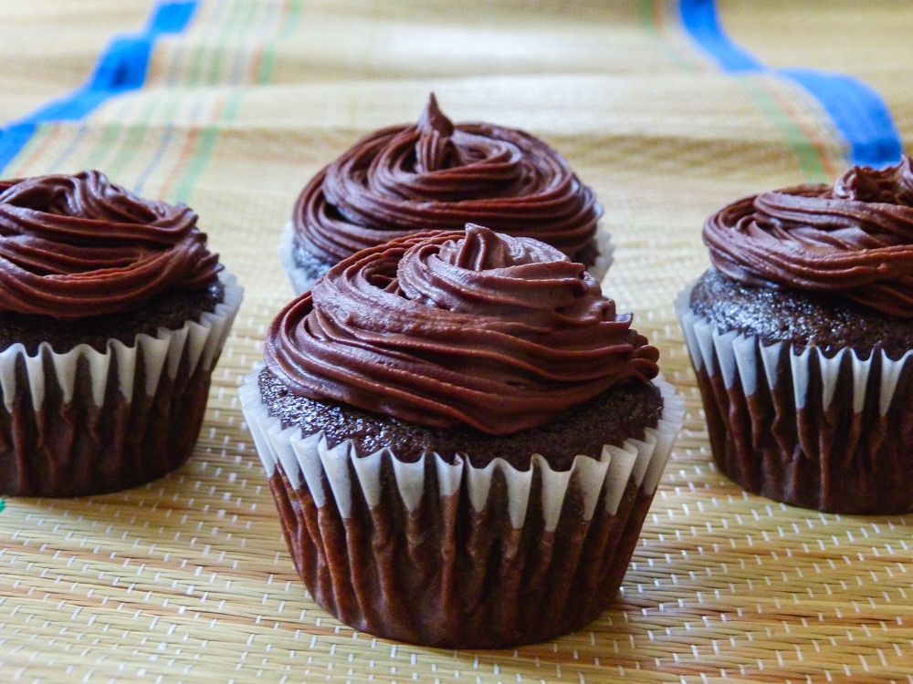 Eggless Chocolate Cupcakes Recipe (The BEST, Super Moist)