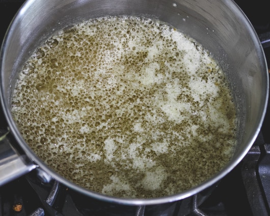 bubbles get clear and no more foam