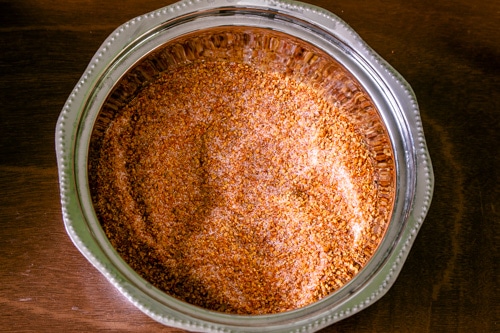 spices are mixed well