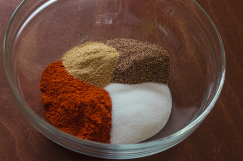 spices in a bowl