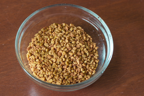 fenugreek seeds in a bowl