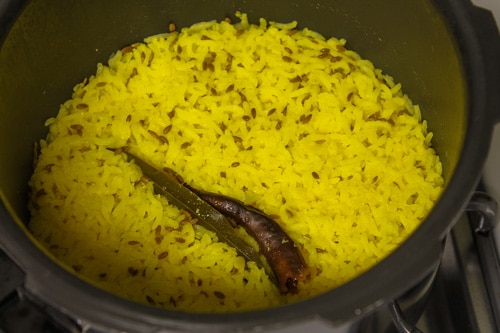 Khichdi is pressure cooked