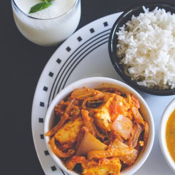 Paneer do pyaza recipe (Restaurant style)