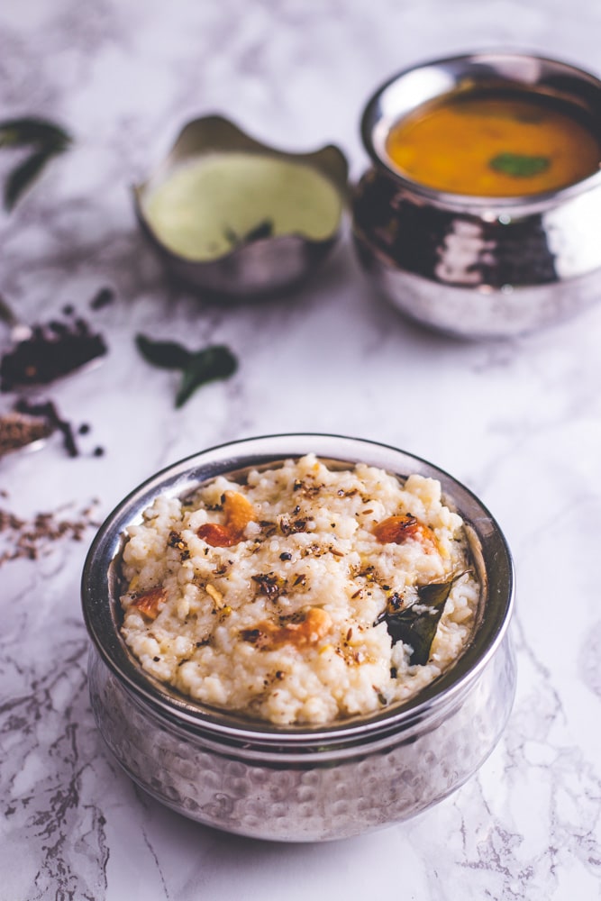 How to make ven pongal recipe