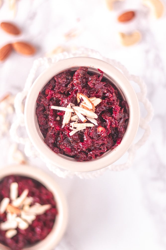 Healthy beet halwa recipe (chukandar ka halwa)