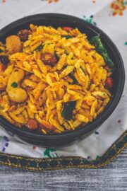 fried poha chivda recipe