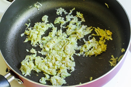 cooked lauki for kheer