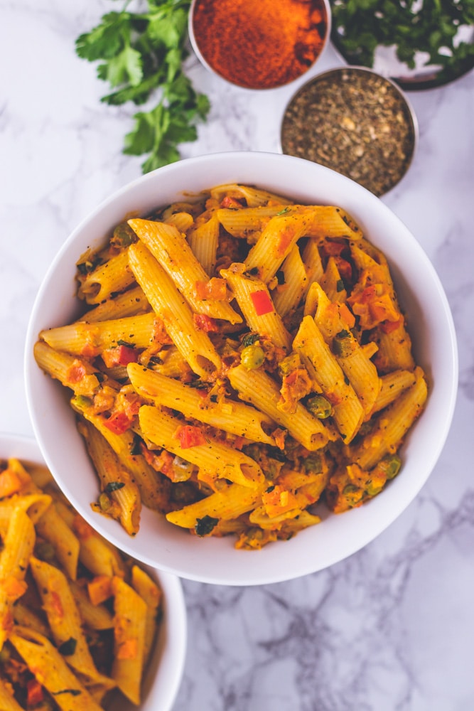 desi pasta recipe