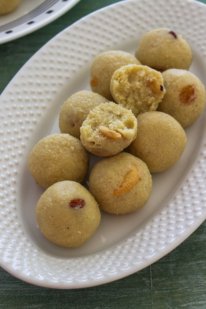 Rava Laddu Recipe (Ladoo with Condensed Milk) Spice Up