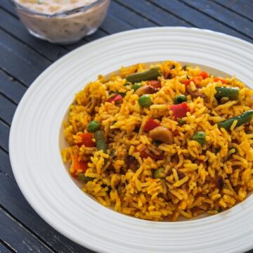 Spicy Veg Pulao Recipe