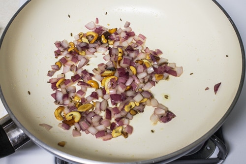 onions cooked till soft