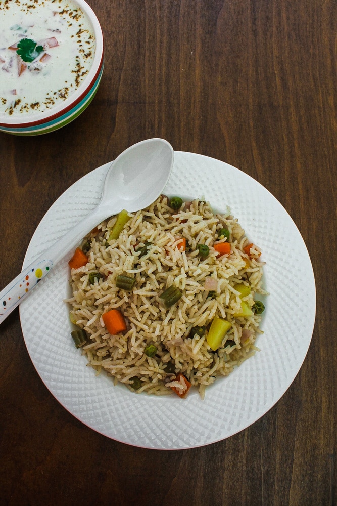 how to make veg pulao