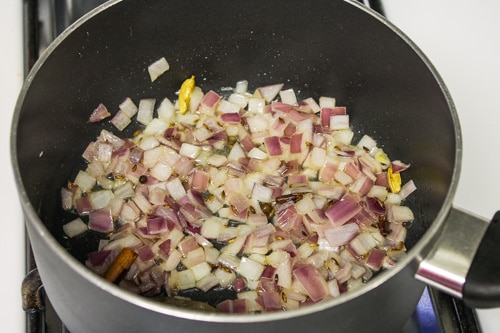 cooking onions