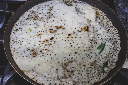 rava dosa cooking