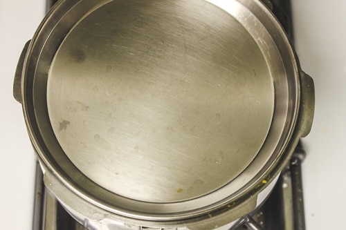 covered with the lid