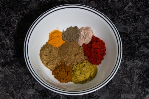 spices for frankie masala