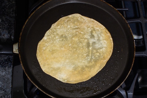 cooking roti