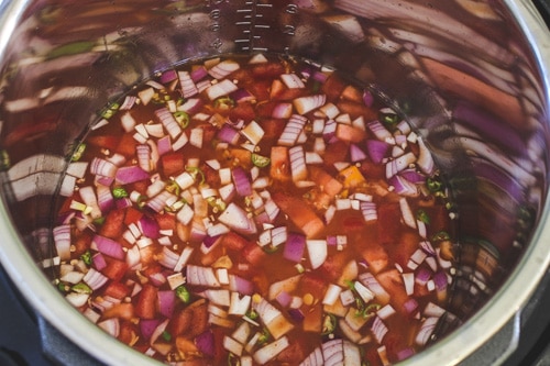 adding water in instant pot liner